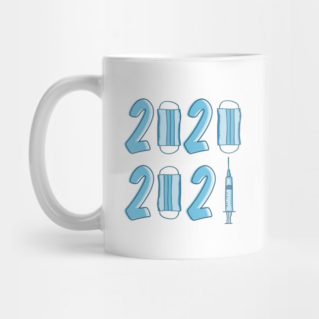 2020 MASKS - 2021 VACCINE by Bombastik